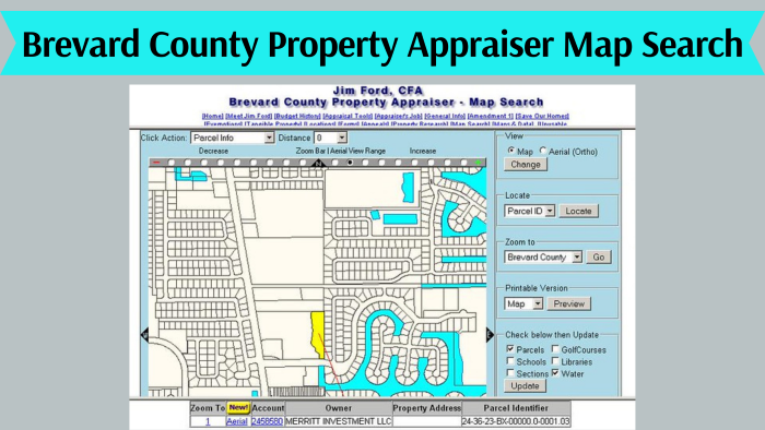 Brevard-County-Property-Appraiser-Map-Search